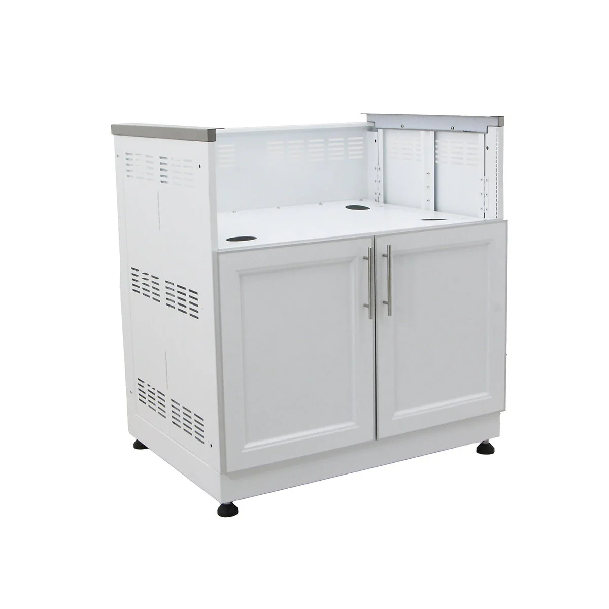 New Outdoor Kitchen Cabinets